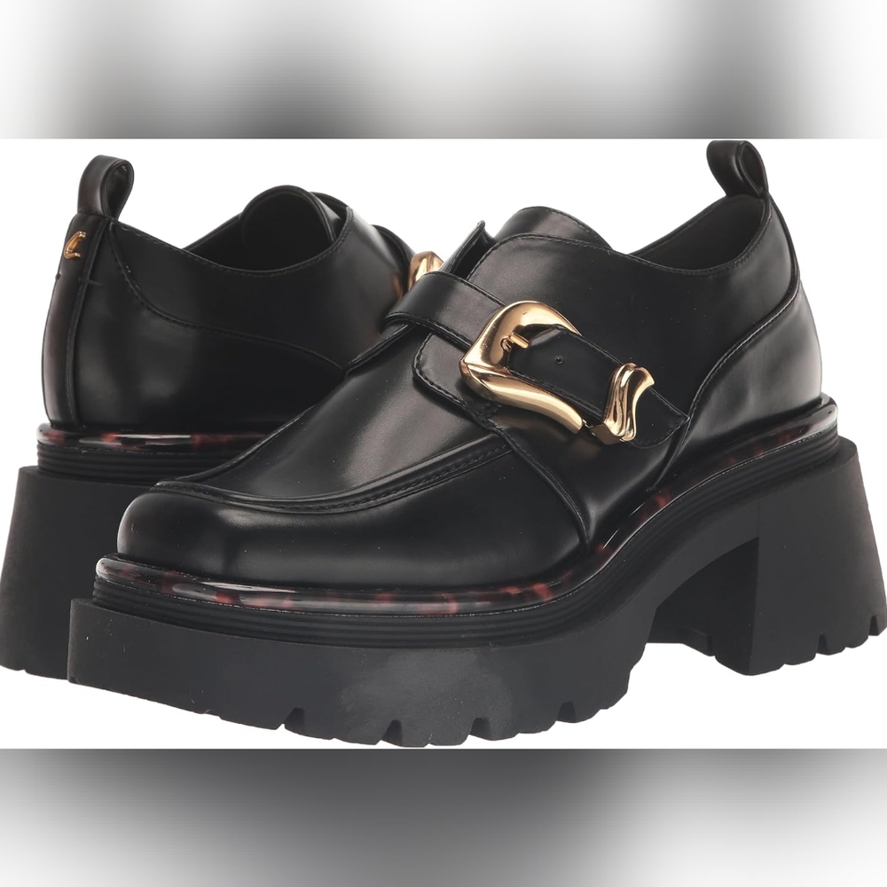 Circus NY by Sam Edelman Natasha Monk Strap Platform Lug Sole Loafers